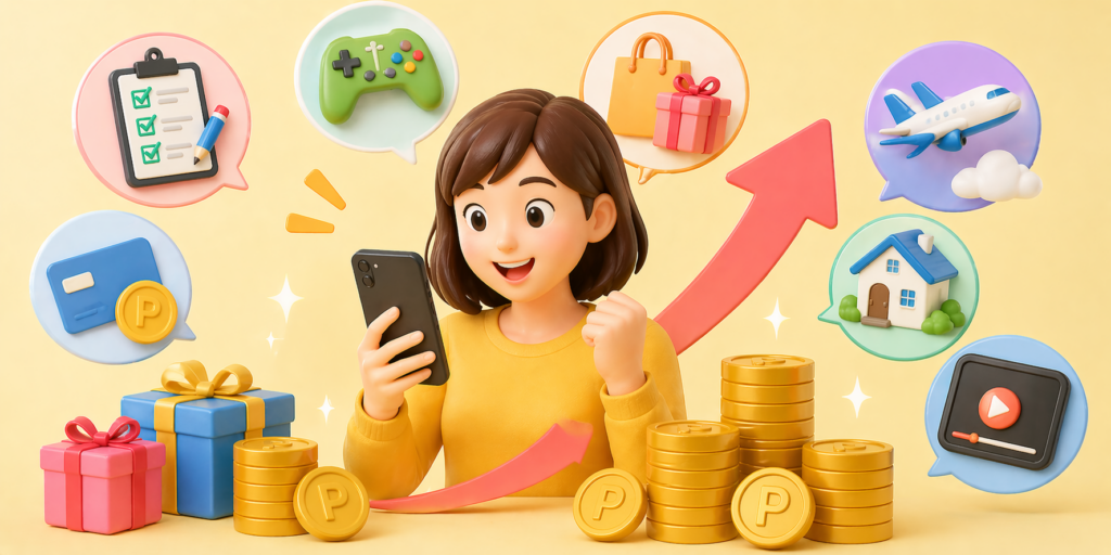 ゲットマネーで特におすすめの稼ぎ方：高額案件を狙え！