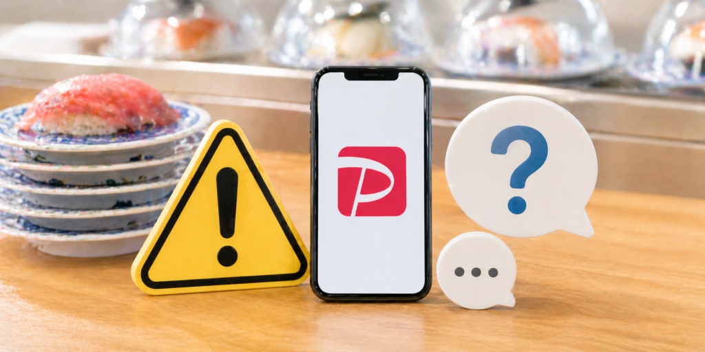 PayPay利用時の注意点と質問