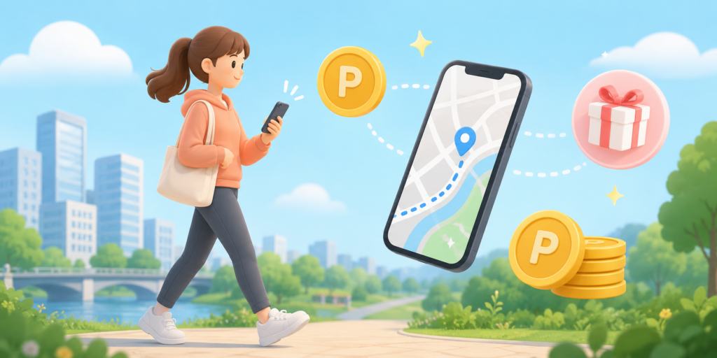 移動ポイ活アプリとは？手軽にお小遣い稼ぎを始めよう