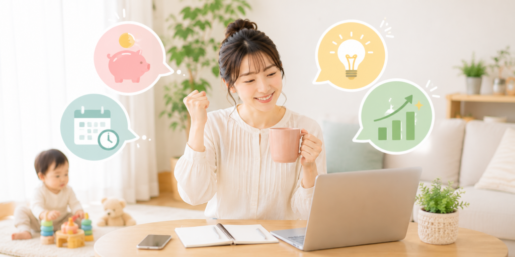 まとめ：育休中のお小遣い稼ぎで収入アップを目指しましょう