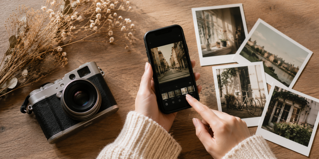 【加工編】既存の写真をフィルム風に編集する手順