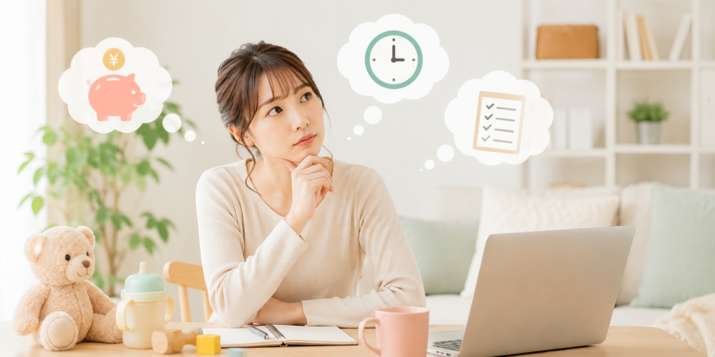 育休中にお小遣い稼ぎをする前に