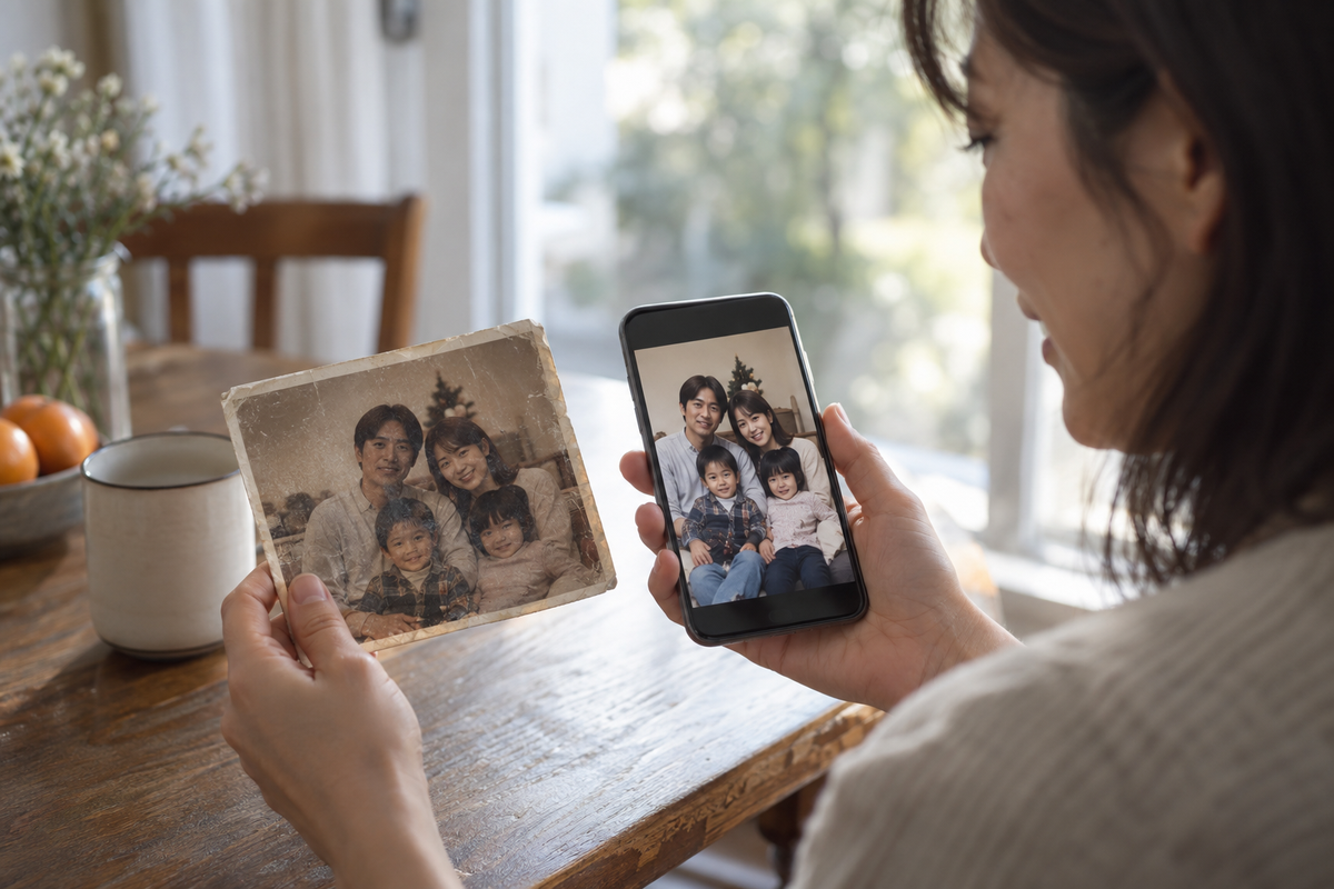ぼやけた写真は高画質化できる？先に結論