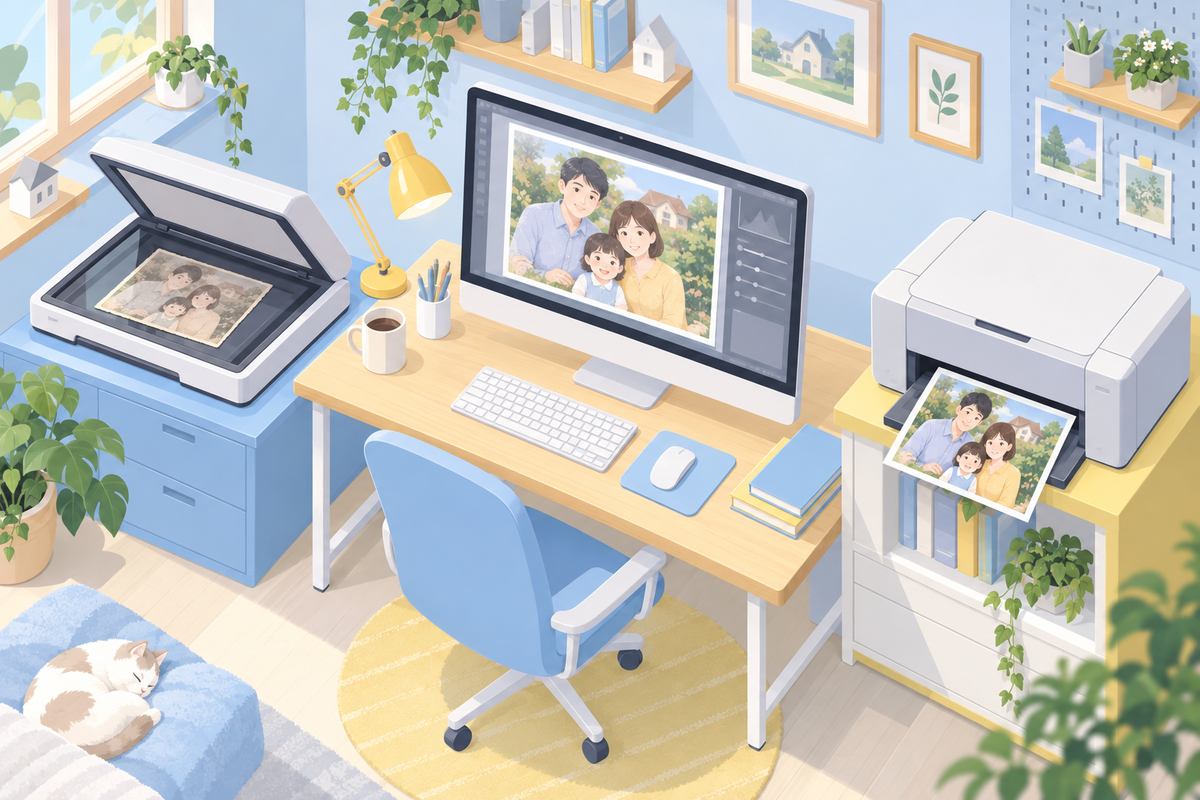 ぼやけた写真を高画質化するやり方