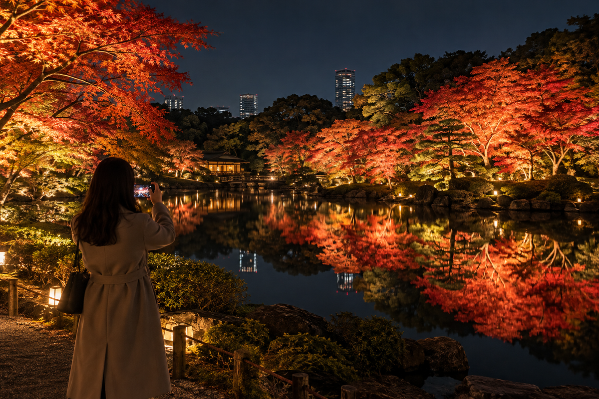 東京で行ける紅葉ライトアップ2026