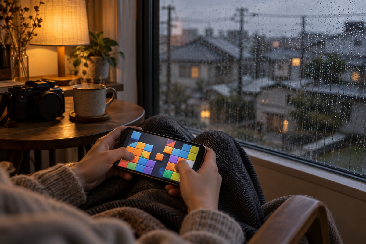 写真がない日にゲームを回す
